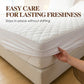 ⏰🔥LIMITED TIME 50% OFF! 🌤️ Waterproof Quilted Mattress Cover & Pillowcases Set – Protect, Comfort & Easy to Clean ✨🛏️
