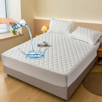 ⏰🔥LIMITED TIME 50% OFF! 🌤️ Waterproof Quilted Mattress Cover & Pillowcases Set – Protect, Comfort & Easy to Clean ✨🛏️