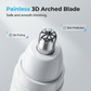 Rechargeable nose hair trimmer