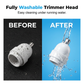 Rechargeable nose hair trimmer